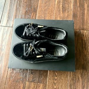 FENTY x PUMA Rihanna velvet creeper sneakers